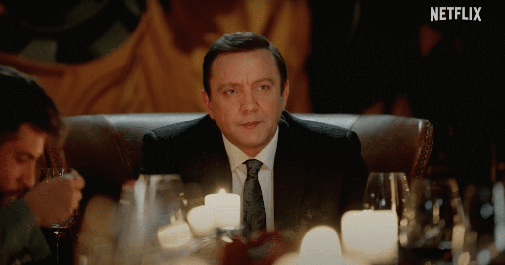 The host in the Million Dollar Secret Trailer